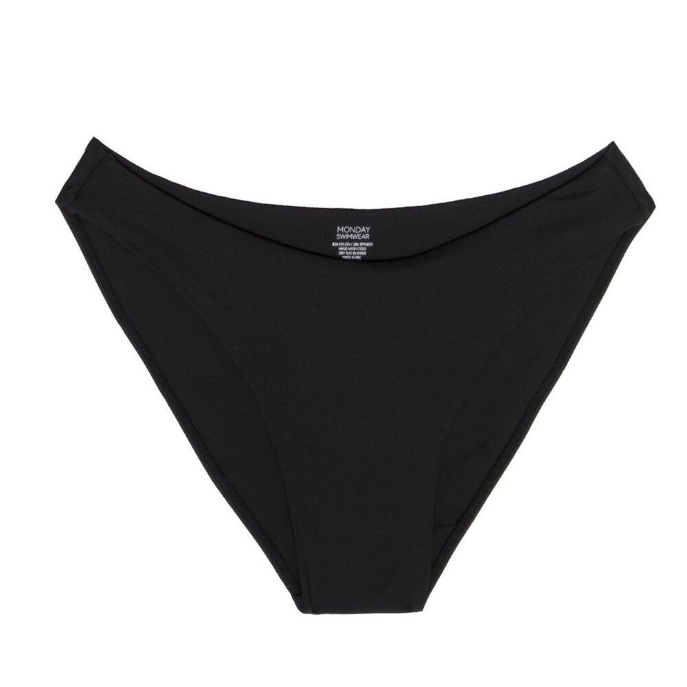 Monday Swimwear Seychelles Bottom - Black (Modest Coverage) Size MBlack / M